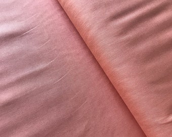 Baumwolle lachsfarben rosé apricot Uni