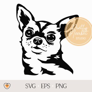 Chihuahua svg #3, Dog svg, svg files for cricut, png files