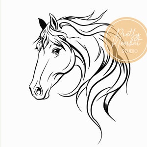 Horse svg #4, Horse head svg, png files