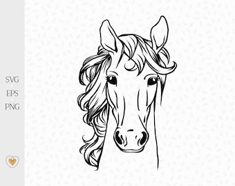 Horse svg #2, Horse png, Horse head svg, Svg files for cricut