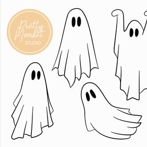 Gespenst svg, Halloween svg, Gespenster Silhouette, Gespenst png