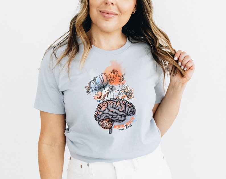 Mental Health Png #3, Flower Brain Png, Sublimation File - Etsy Australia