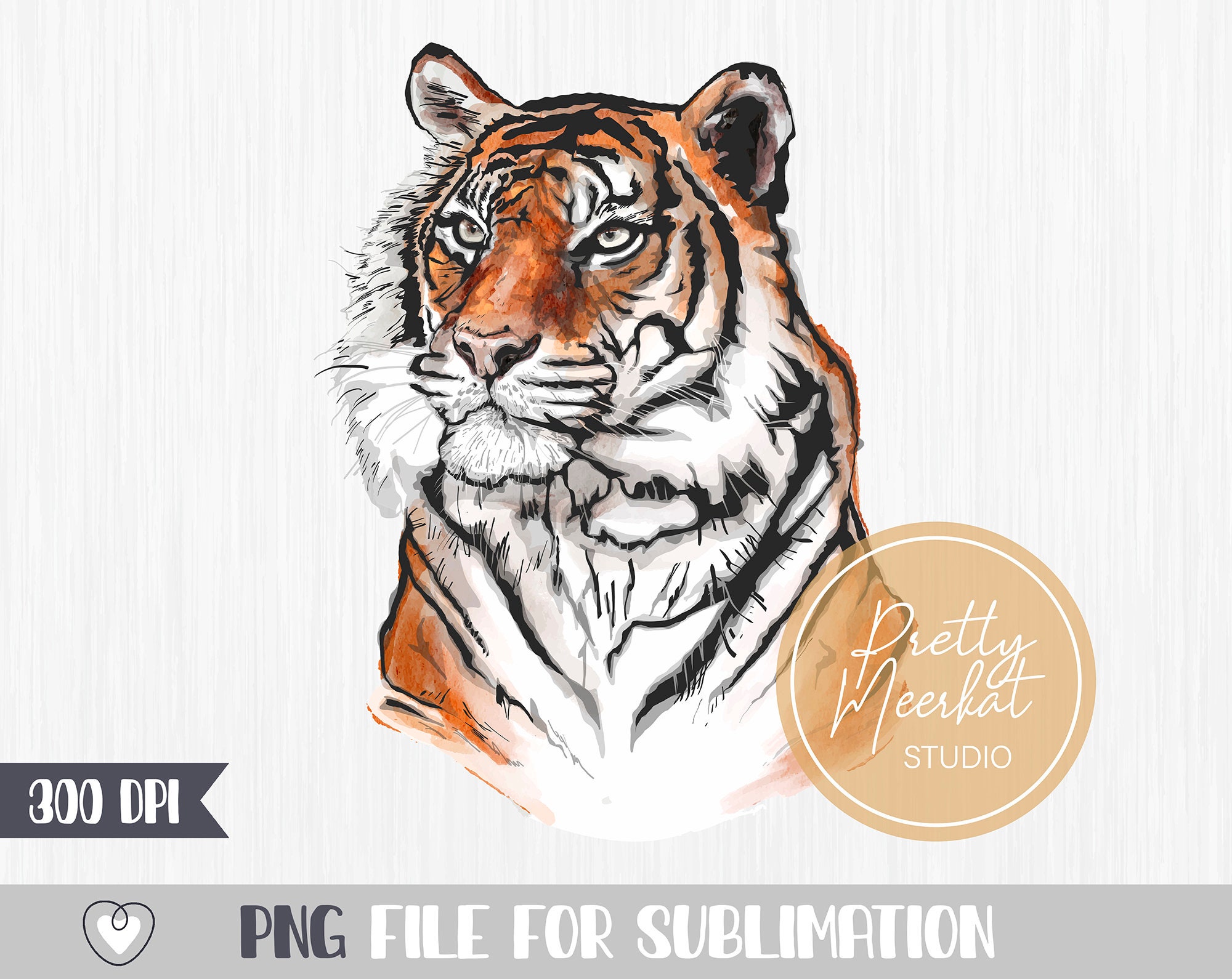 Tiger 2 PNG Sublimation Tiger Face Png Tiger Head Png File - Etsy