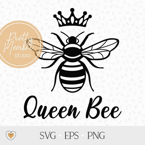 Bee svg, Queen bee svg, cut file, png