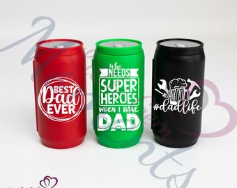 Personalised Father's Day Tool Set Soda Can. Personalised Father's Day Gift. Gifts For Dad. DIY Dad. Daddy Gifts. Personalised Tool Kit.