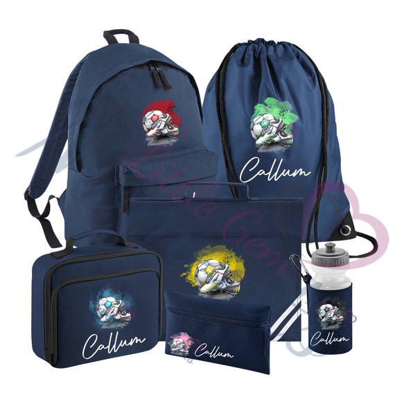 Kit Personalizzato In PE E Borsa Per La Scuola Per Bambini: Zaino Per La Scuola Per Bambini Con Coulisse - Borsa In PE Per Ragazze E Ragazzi, Borse Per La Scuola Per - Foto 7