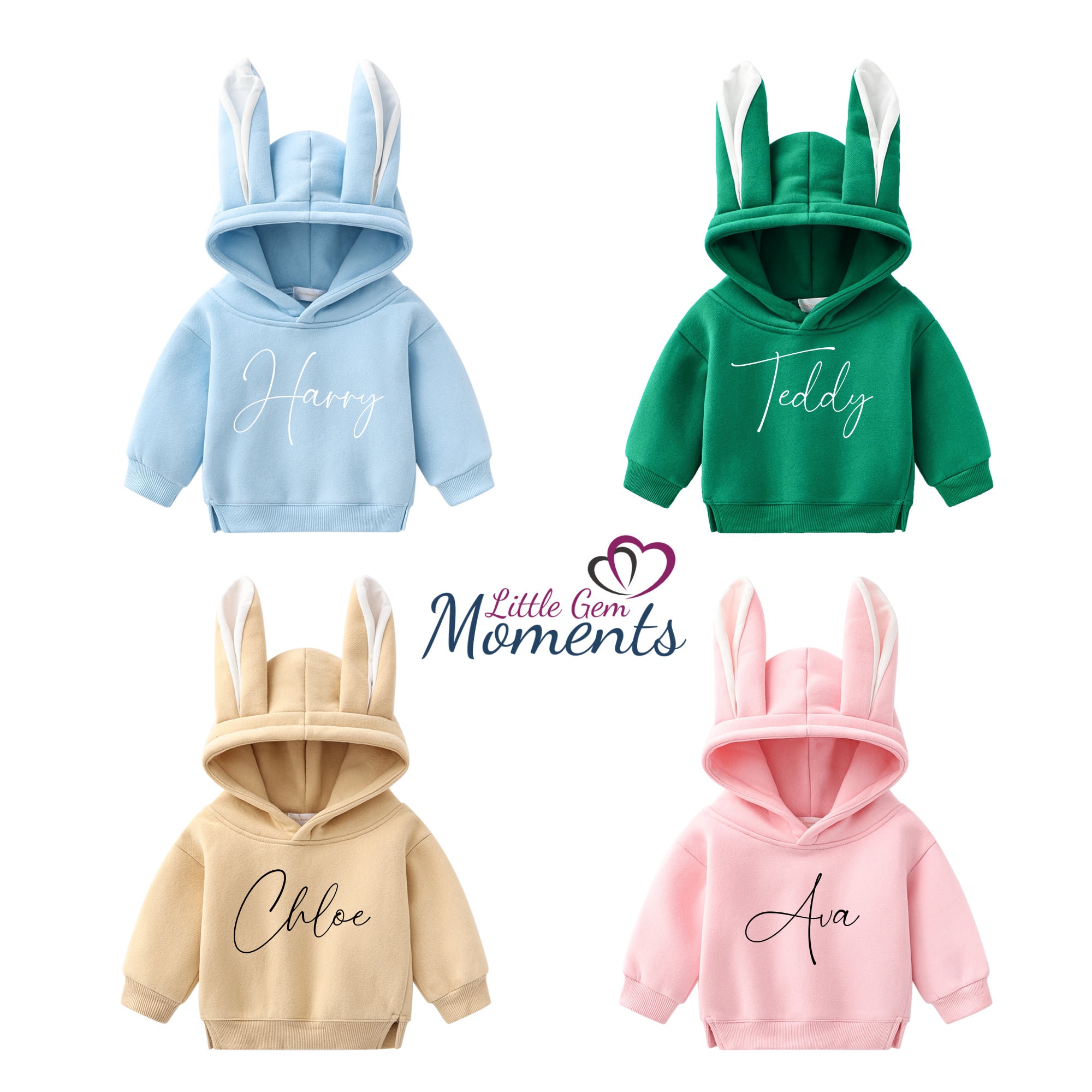 Bunny hoodie with ears cheap toddler