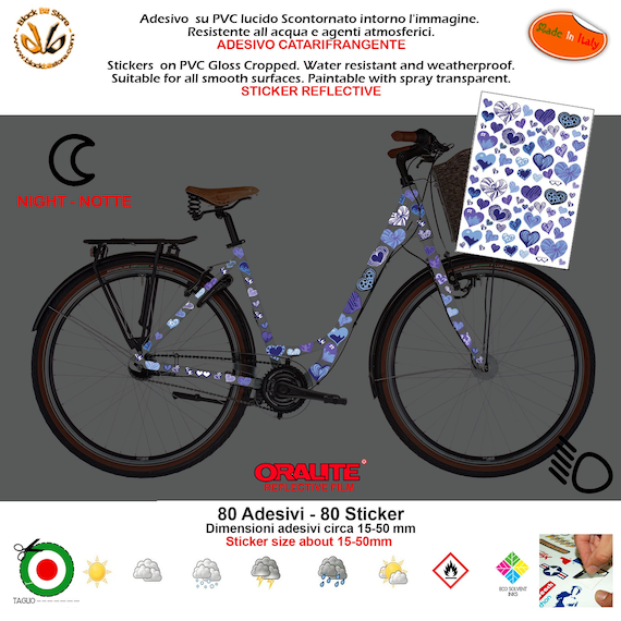 Adesivi Bianchi Per Bici Trek MTB/strada - Set Decalcomanie In Vinile Lucido - Nuovo - Foto 4