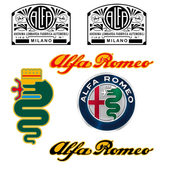 Alfa Romeo Stickers 