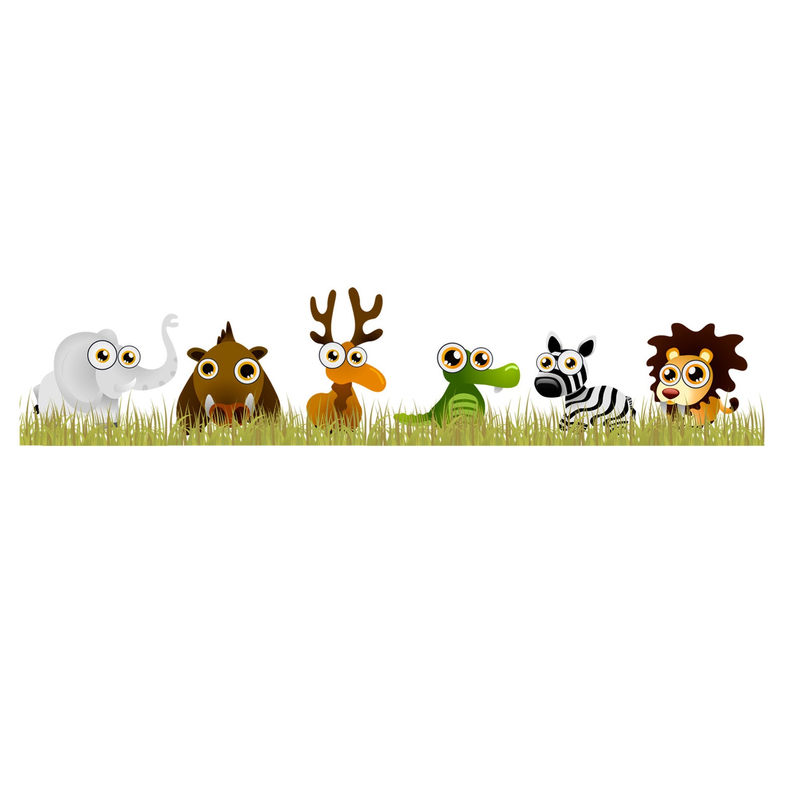 family mural stickers zoo print pvc wall stickers zoo