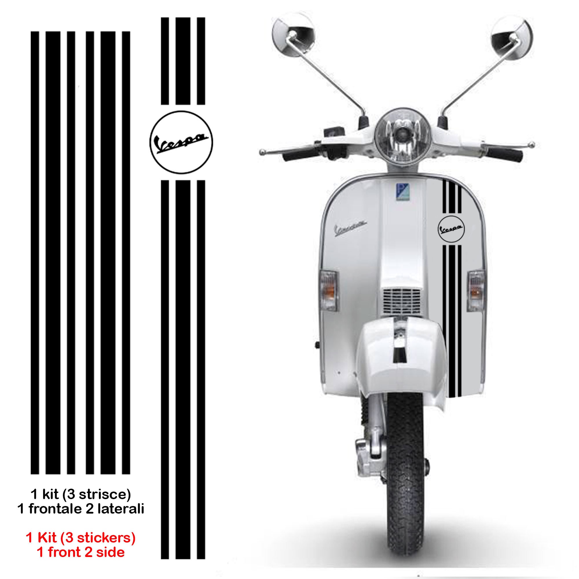 Buy Vespa Stickers Online In India -  India