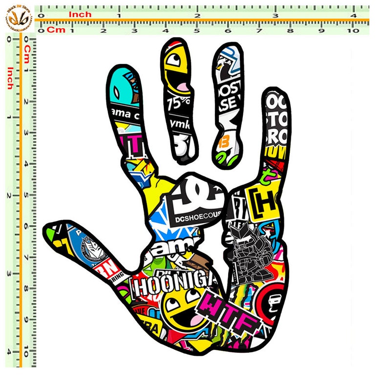 Sticker Sticker Hand Printed on Pvc Discounted Quantity 1 Piece ...