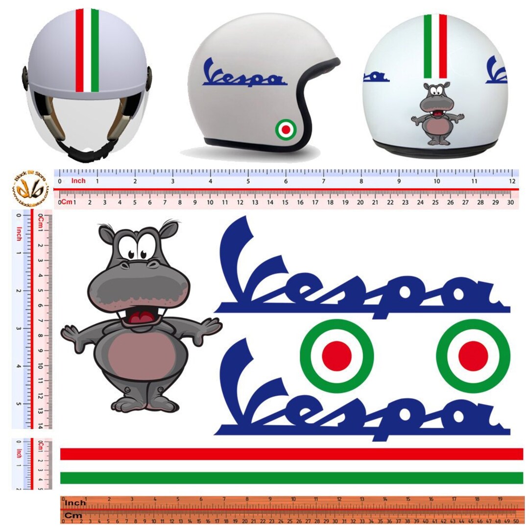 AMA SHOP Adhesivo Descontorneado Nápoles 3° Escudo Mod.1|Sticker Para Casco, Moto, Camper, Barco | AutoTuning