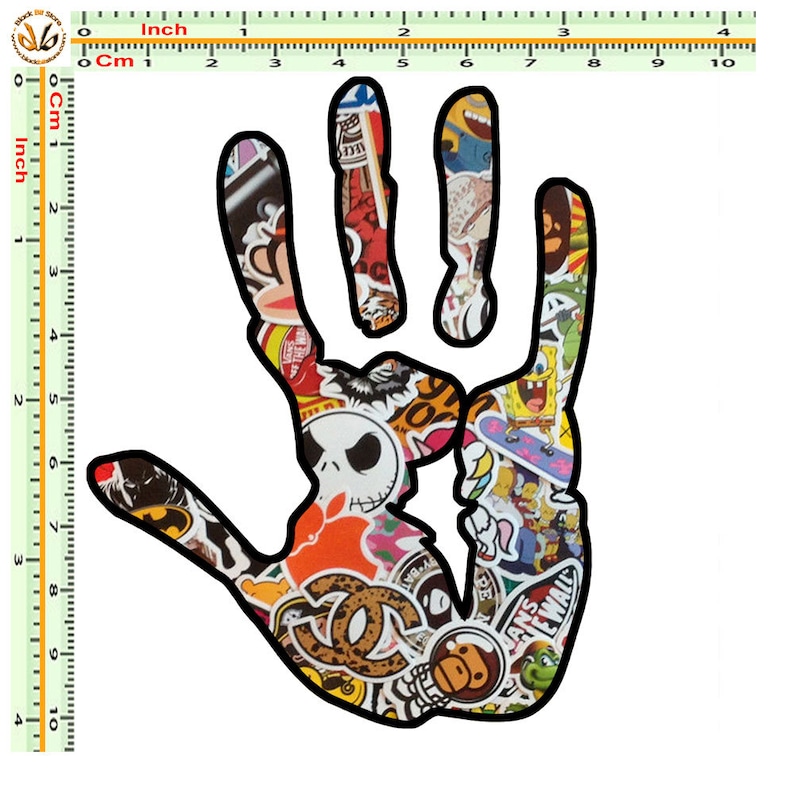 Sticker Sticker Hand Printed on Pvc Discounted Quantity 1 Piece ...