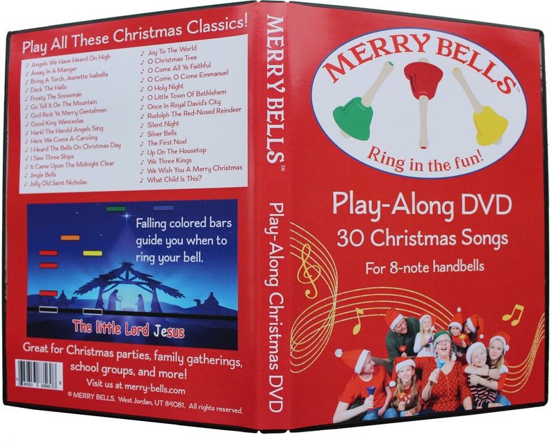 Christmas Songs Playalong DVD for Handbells Etsy