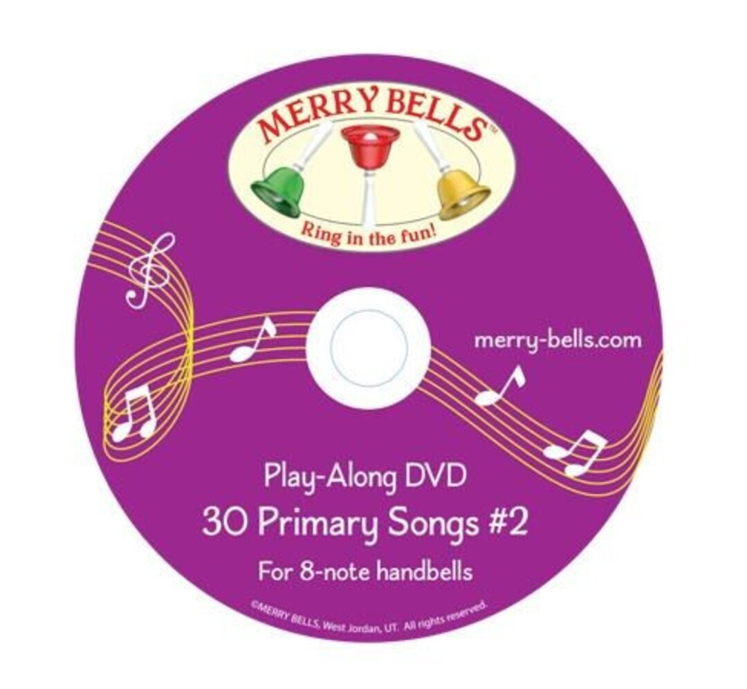 Primary Songs 2 Playalong DVD for Handbells Etsy