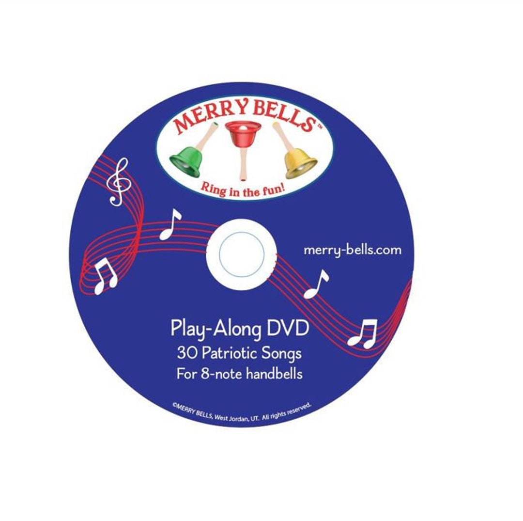 Patriotic Songs Playalong DVD for Handbells Etsy