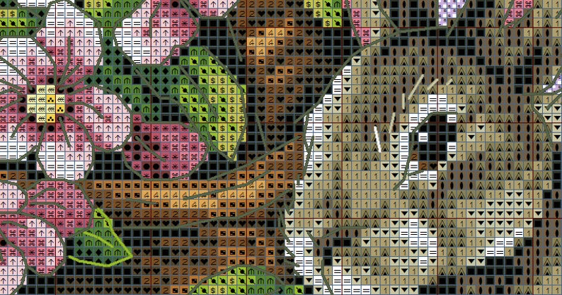 Cross stitch pattern Easter Bunny Easter Cross Stitch PDF Rabbit Cross Stitch Instant Download