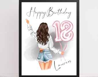 Custom 18th Birthday Gift