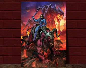 Masters of the Universe - Skeletor Updated Design 10.5x15.25.25 Reprint Poster