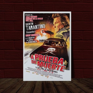 Death proof Poster for Sale by Clara Cosh-Escott