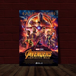 Avengers Infinity War 10.5x15.25 US Movie Poster Reprint