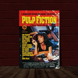 Pulp Fiction V1 10.5x15.25 US Movie Poster Reprint