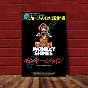 Monkey Shines 11x17 Japanese Movie Poster Reprint