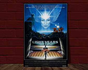 Light Years / Gandahar 1987 10.5x15.25 Movie Poster Reprint