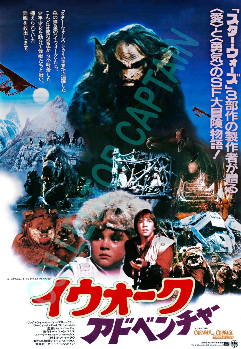 Star Wars Caravan of Courage Ewok Adventure C 10.5x15.25 Etsy España