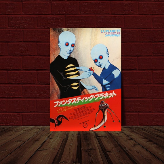 Fantastic Planet 10.5x15.25 Japanese Movie Poster Reprint - Etsy 