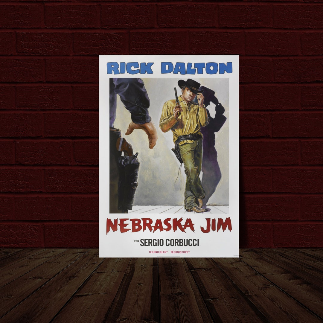 Rick Dalton Nebraska Jim Once Upon A Time in Hollywood Etsy