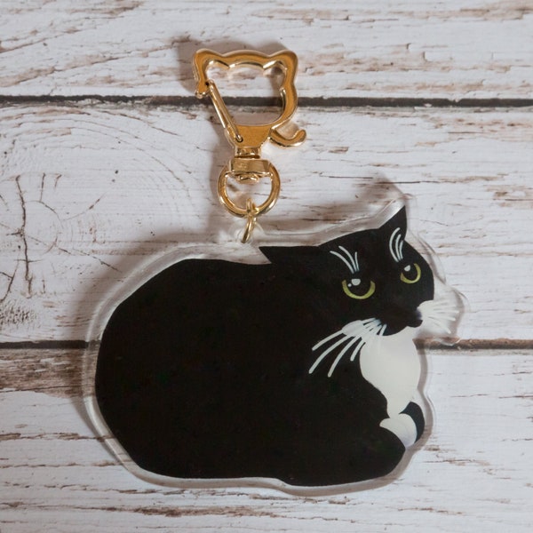 Cat Keychain Etsy