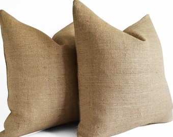 Burlap throw pillows | Etsy WholeSale Custom Burlap Pillow