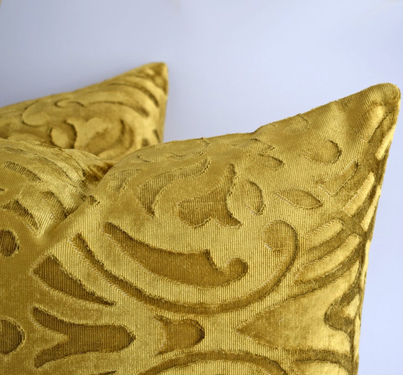 SALE Gold Velvet Pillow Covers Etsy