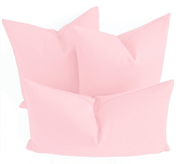Custom Baby Pink Throw Pillow Covers Pink Decorative Throw Etsy