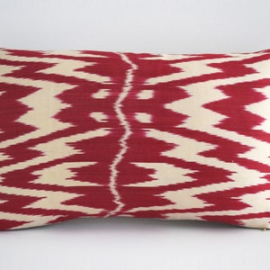 Lumbar Pillow Solid Red Pillow Cover Hidden Zipper Pillow Cover Red Throw Pillow Solid Red Throw Pillow Red Accent Pillow Red Cushion Cover