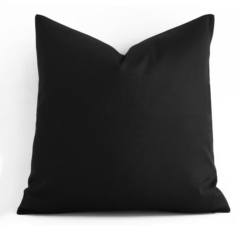 Custom Navy Blue Pillow Cover Dark Bluedecorative Throw Etsy