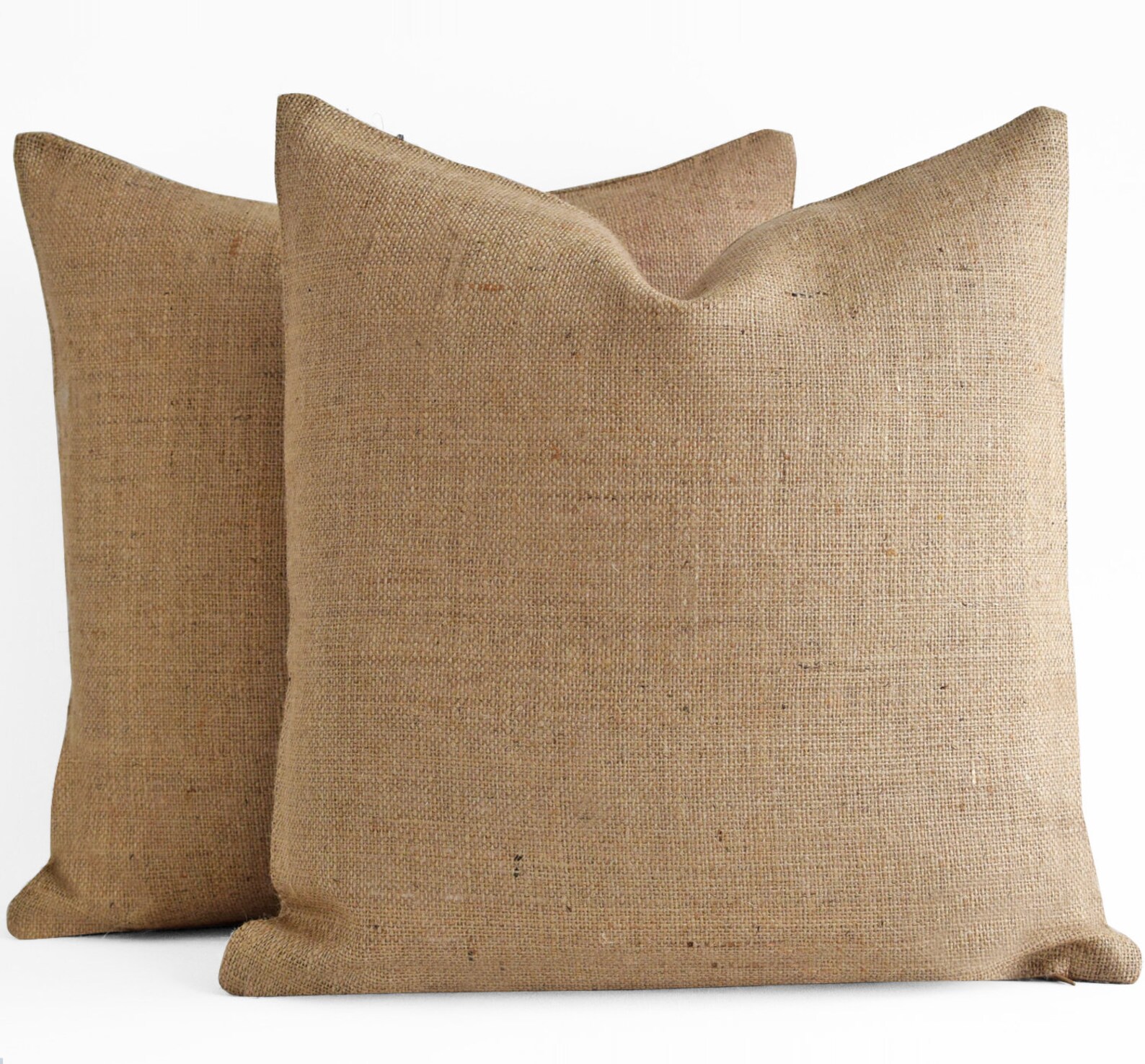 Burlap lumbar pillow CUSTOM lumbar pillow Etsy
