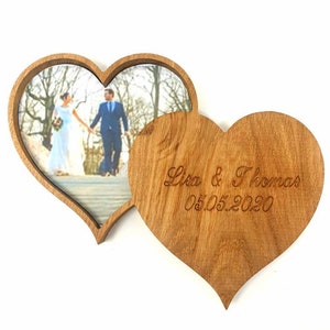 Heart in Heart Picture Frame