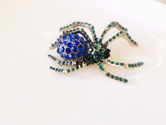 Swarovski spider brooch sale