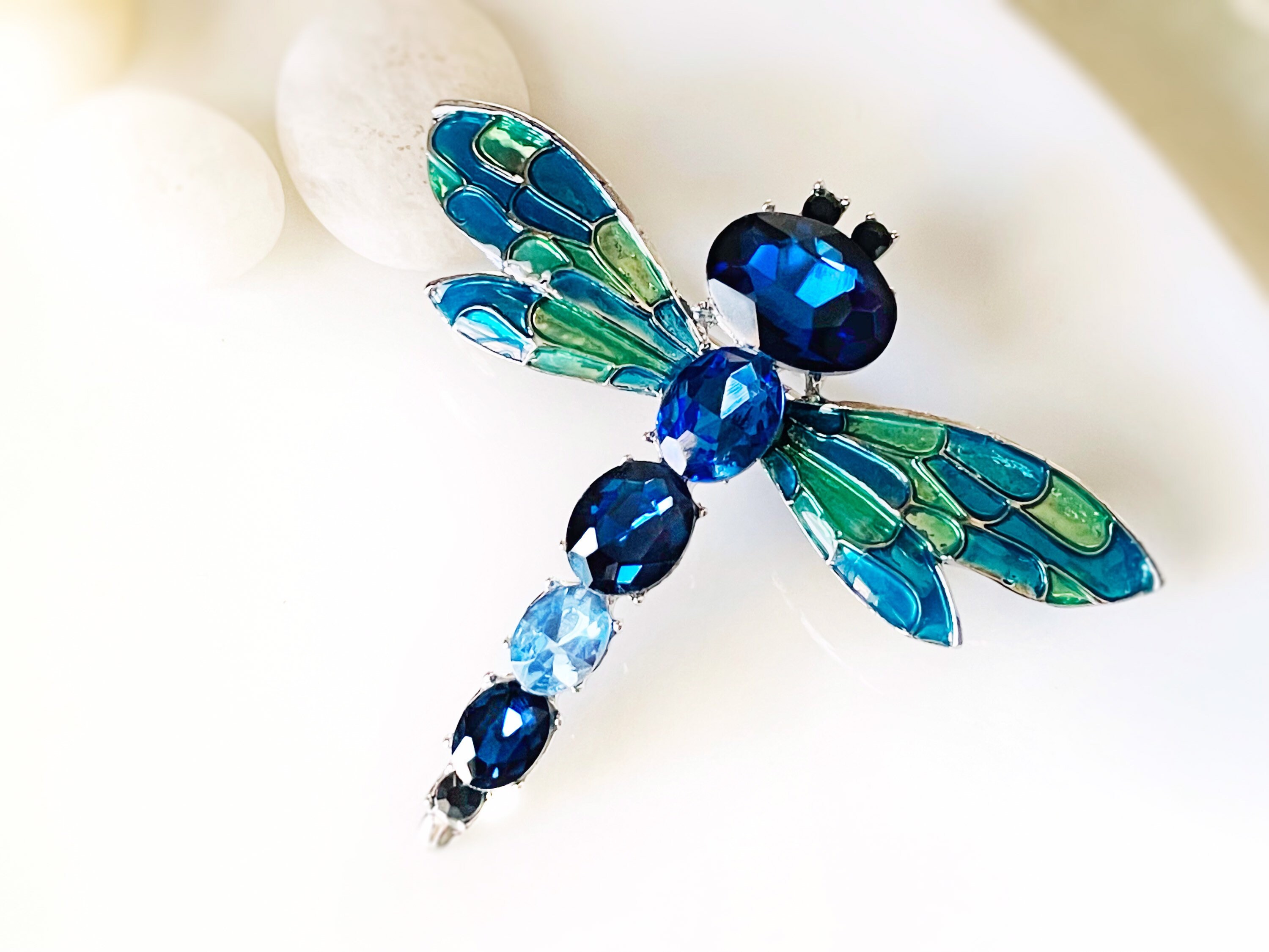 Dragonfly Brooch Dragonfly Pin Dragonfly Jewelry Dragonflies Hat Pins for  Women Pocketbook Pins 