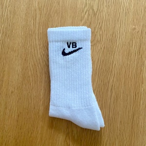 white nike volleyball socks