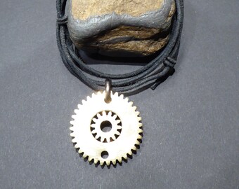 Collier, Engrenage, Pendentif, Steampunk