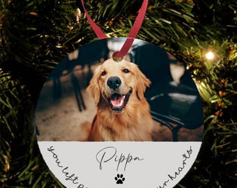 Personalised Christmas Pet Memorial Ceramic Decoration, Tree Decoration, Tree hanger, Rest In Peace, Remembrance gift dog, cat SecretSanta