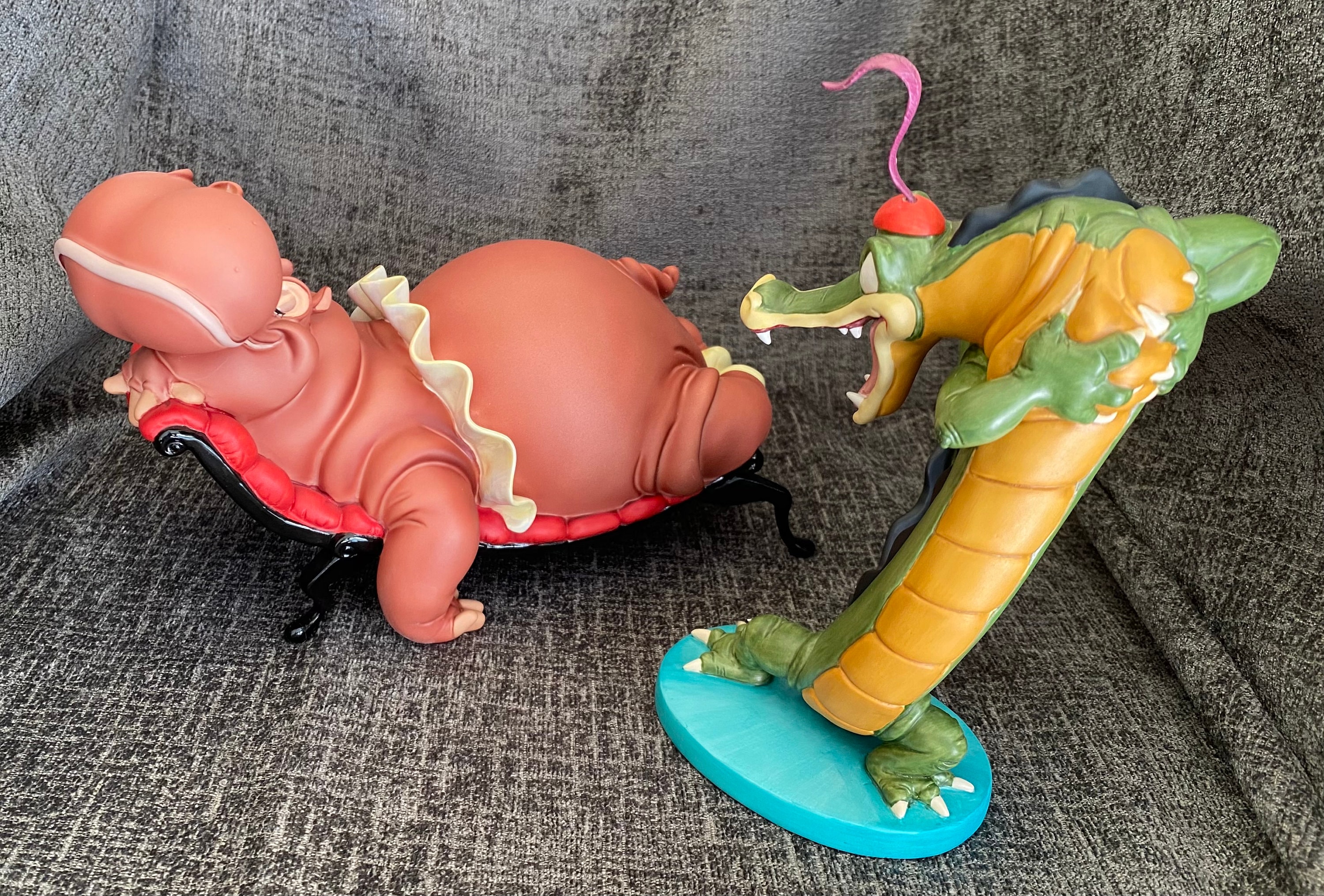 ディズニー ファンタジア ヒヤシンス・ヒッポ ビンテージ ぬいぐるみ