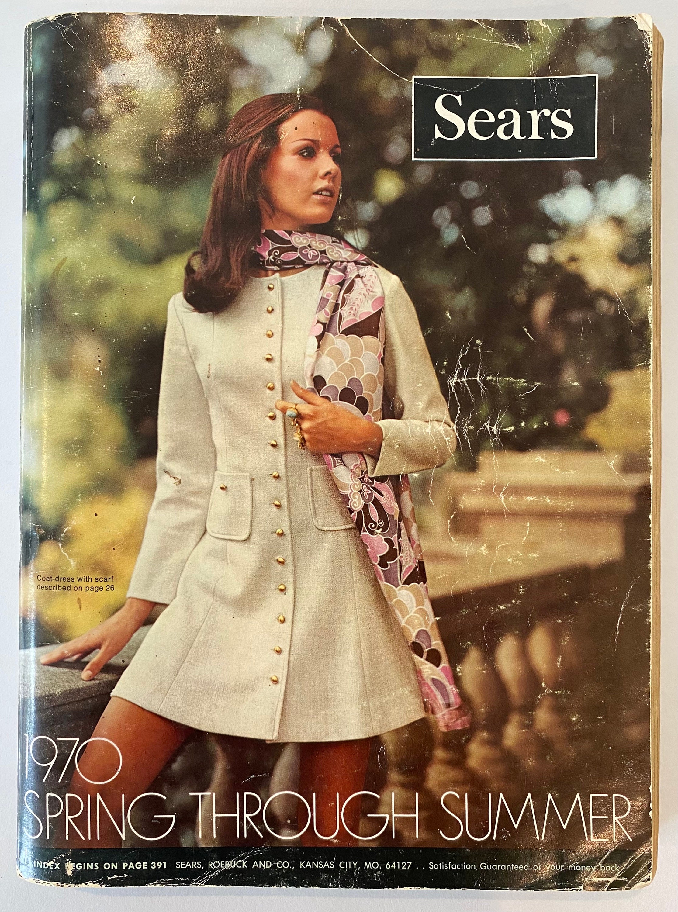 Original Sears Roebuck and Co Catalog 240P Spring summer 1970 Etsy