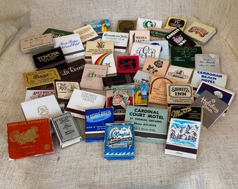 Vintage Matchbooks and Boxes Advertising Restaurants Hotels More