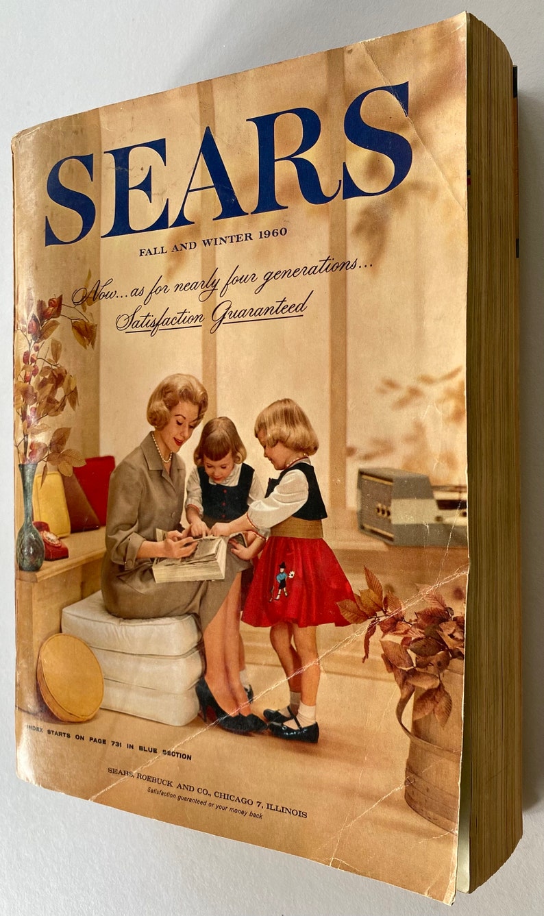 Original Sears, Roebuck and Co Catalog 221 Fall/winter 1960 Etsy