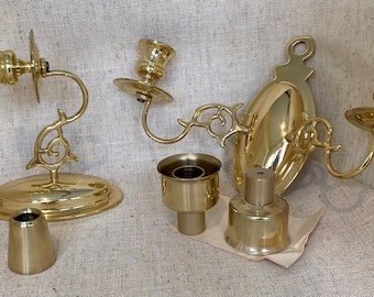 Baldwin Hardware Forged Brass Candle Sconces and Accessories